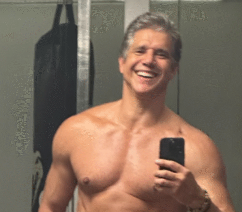 Imagem do post Marcio Garcia exibe físico sarado aos 55 anos e arranca elogios de seguidores