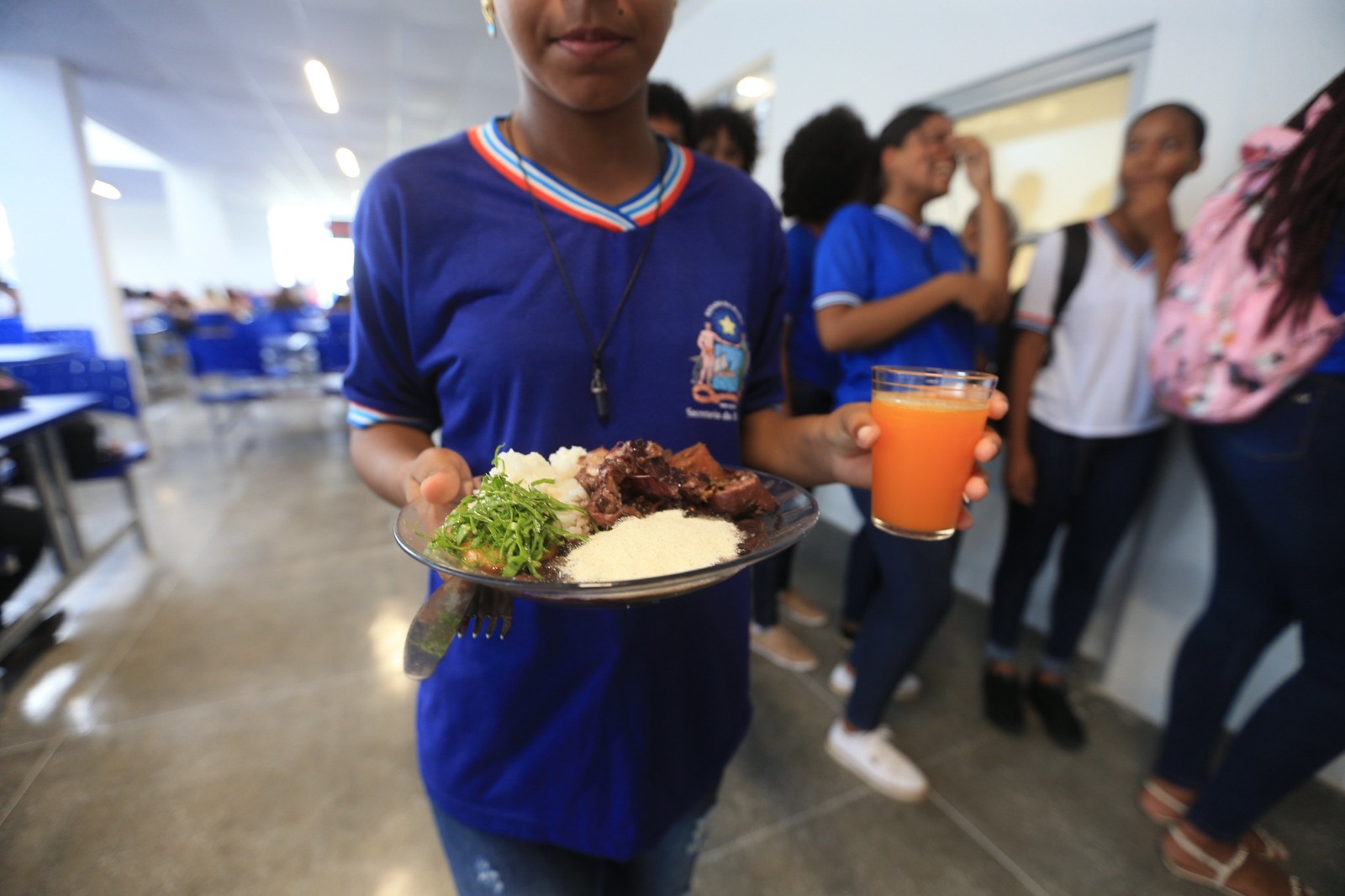 SEC oferece 30 milhões de refeições escolares todo mês
