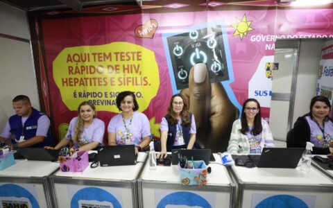 Imagem do post Primeiro dia da Micareta de Feira teve mais de 1,2 mil testes rápidos de HIV, sífilis e hepatites