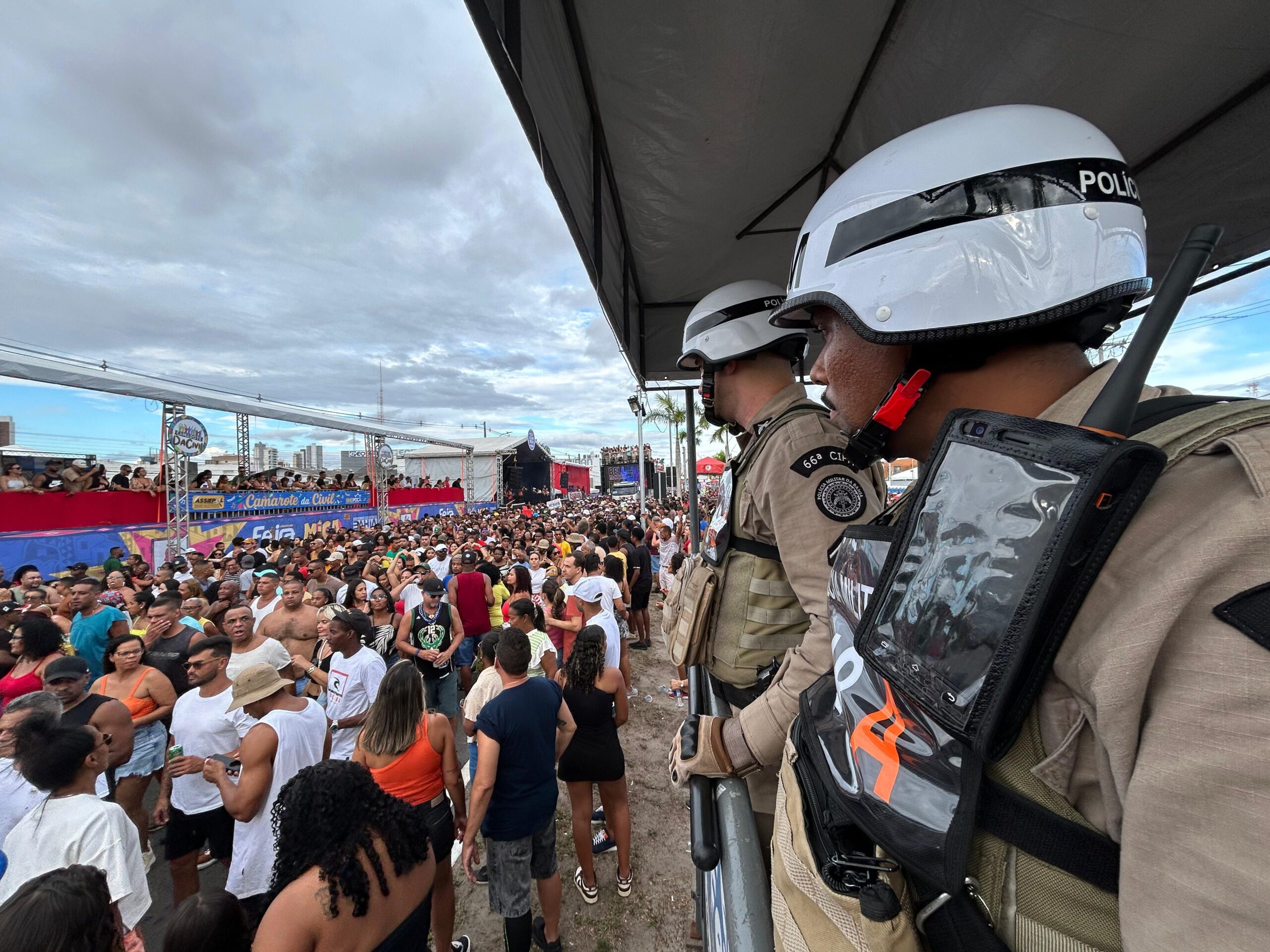 Rádios LTE facilitam comunicação das patrulhas durante a Micareta de Feira