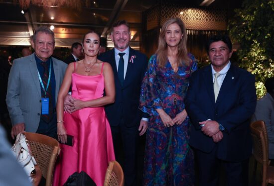 Presidente da CBF participa do jantar da Fifa na sede do governo do Paraguai