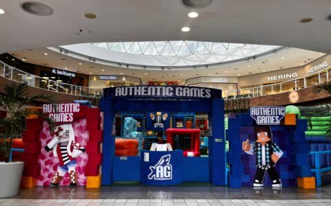 Imagem do post Parque Authentic Games inspirado em Minecraft e Roblox chega ao Shopping Paralela em Salvador
