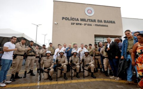 Imagem do post Governo realiza entregas em Itaparica e Vera Cruz nas áreas de segurança e saúde