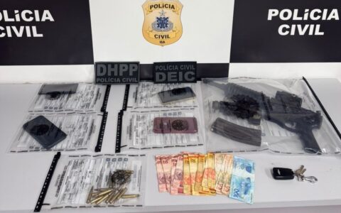 Imagem do post Fuzil é apreendido e dois suspeitos são presos em flagrante durante ação em Salvador