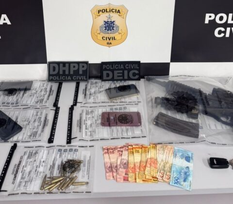 Imagem do post Fuzil é apreendido e dois suspeitos são presos em flagrante durante ação em Salvador