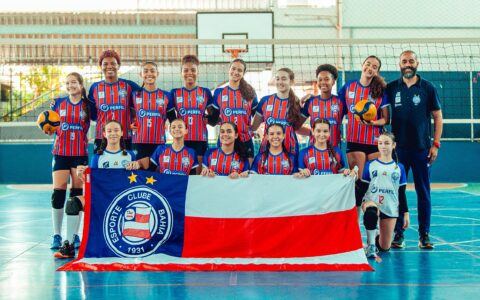 Imagem do post Fim de semana teve estreia do Bahia com título sub-16 no vôlei; saiba mais