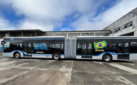 Imagem do post Salvador amplia testes com ônibus elétricos em linhas do sistema convencional e BRT