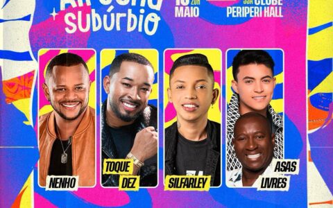 Imagem do post Arrocha Subúrbio: últimos ingressos à venda para o show deste sábado (10) em Salvador