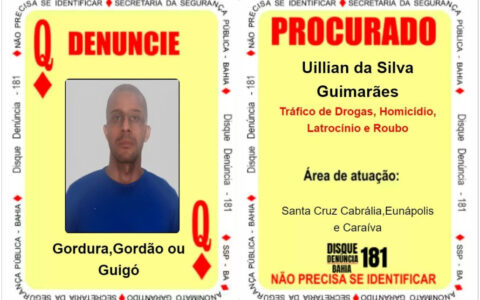 Imagem do post Fundador de facção que atua em Caraíva é capturado