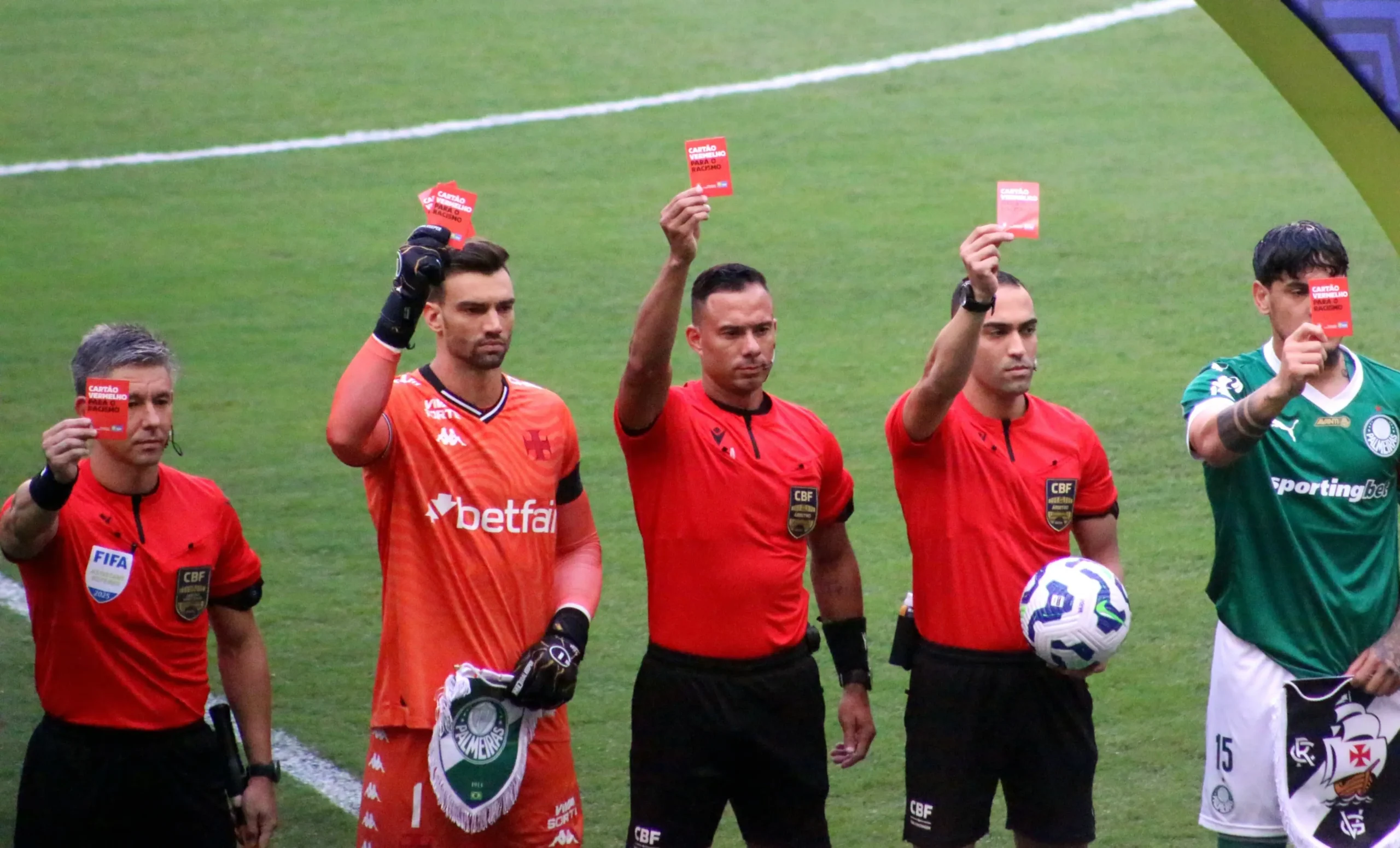 CBF participa do lançamento do protocolo “Cartão Vermelho para o Racismo”