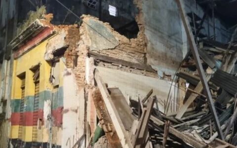 Imagem do post Codesal faz vistoria em casarão que desabou na Barroquinha