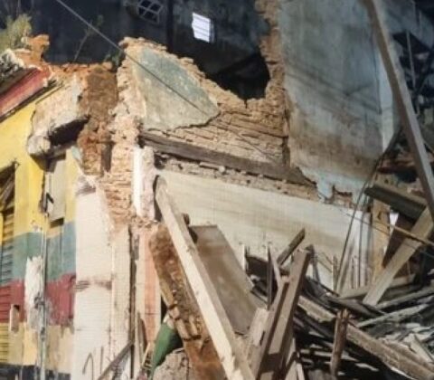 Imagem do post Codesal faz vistoria em casarão que desabou na Barroquinha