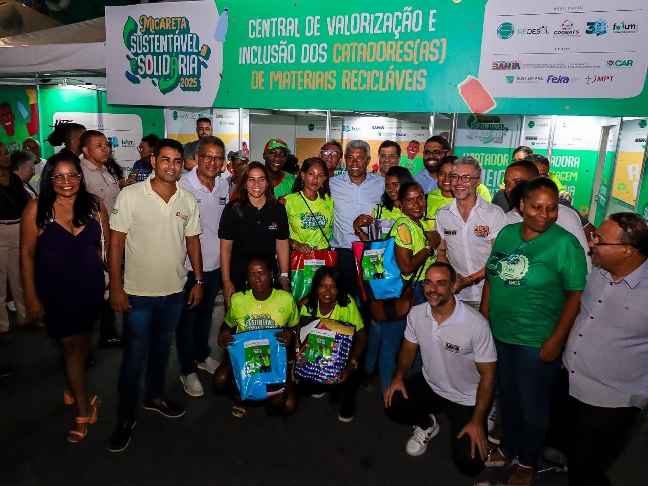 Micareta de Feira: Setre fortalece catadores de recicláveis