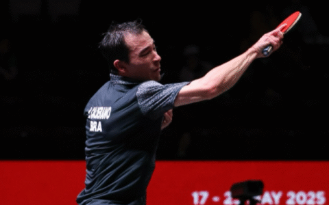 Imagem do post Hugo Calderano faz história e garante primeira medalha do Brasil em Mundial de Tênis de Mesa