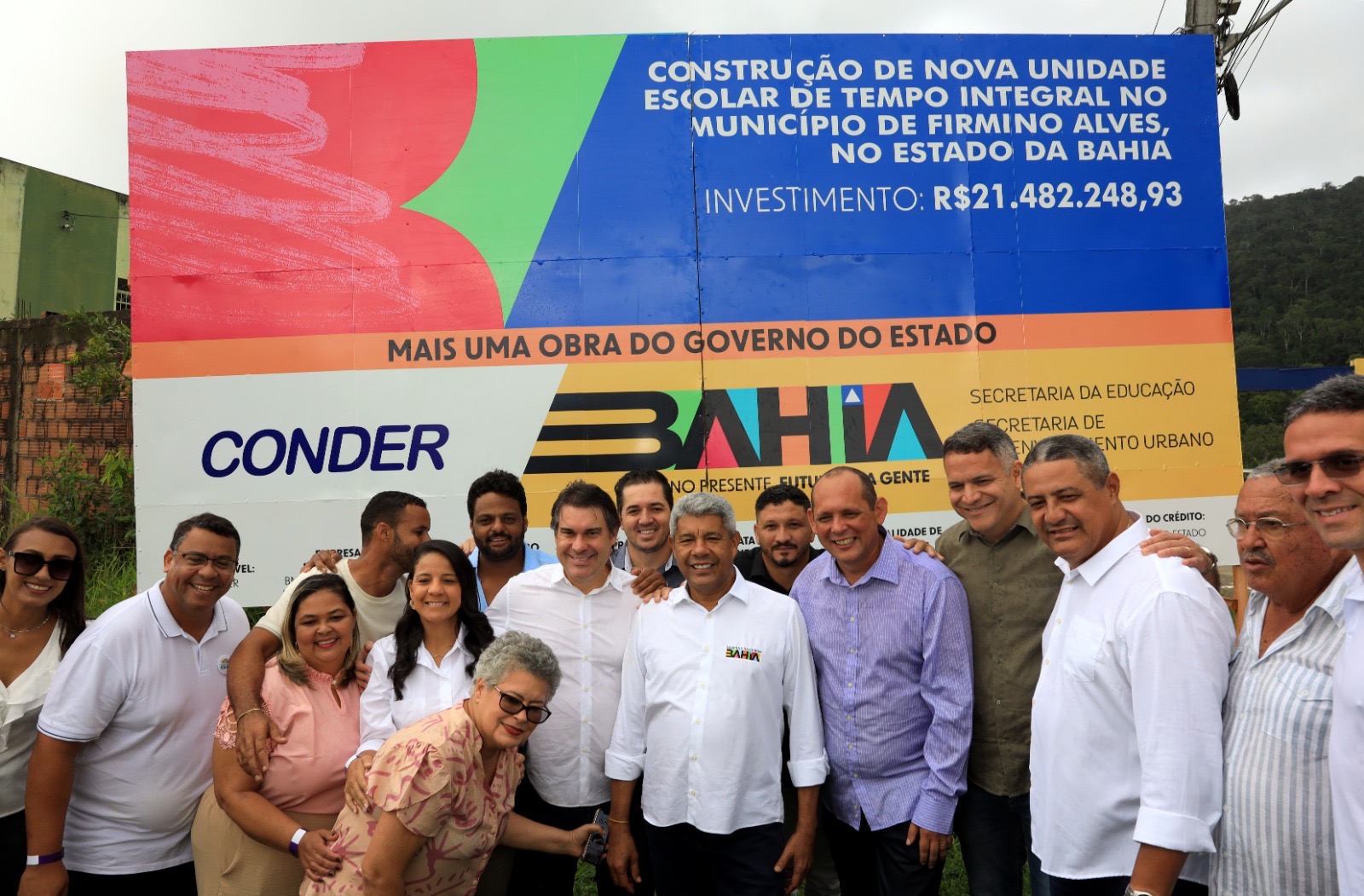 Firmino Alves recebe pacote de investimentos do governo da Bahia