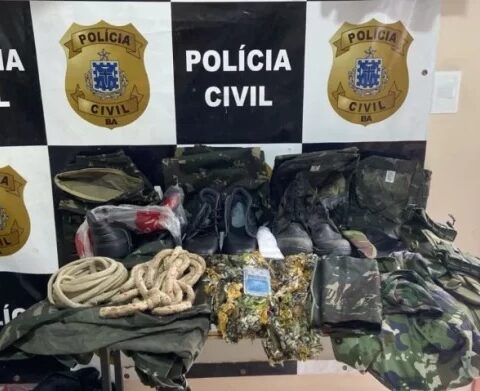 Imagem do post Polícia estoura esconderijo do CV e encontra materiais 