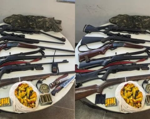 Imagem do post PM apreende armas de fogo em Santa Rita de Cássia