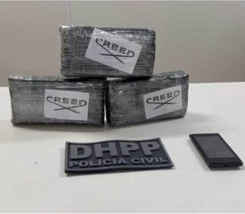 Imagem do post Polícia apreende 3 kg de pasta base de cocaína em Arembepe