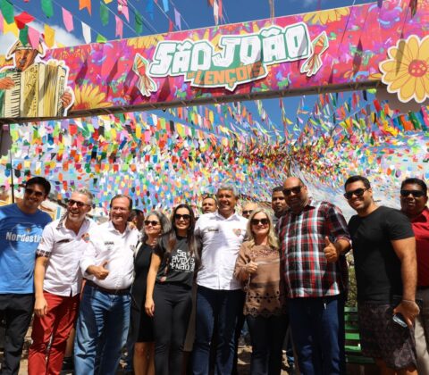 Imagem do post Lençóis recebe visita do governador durante os festejos juninos