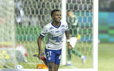 Imagem do post Bahia anuncia renovação de contrato do atacante Kayky