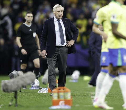 Imagem do post Ancelotti destaca atuação de Casemiro e fala sobre retorno de Neymar