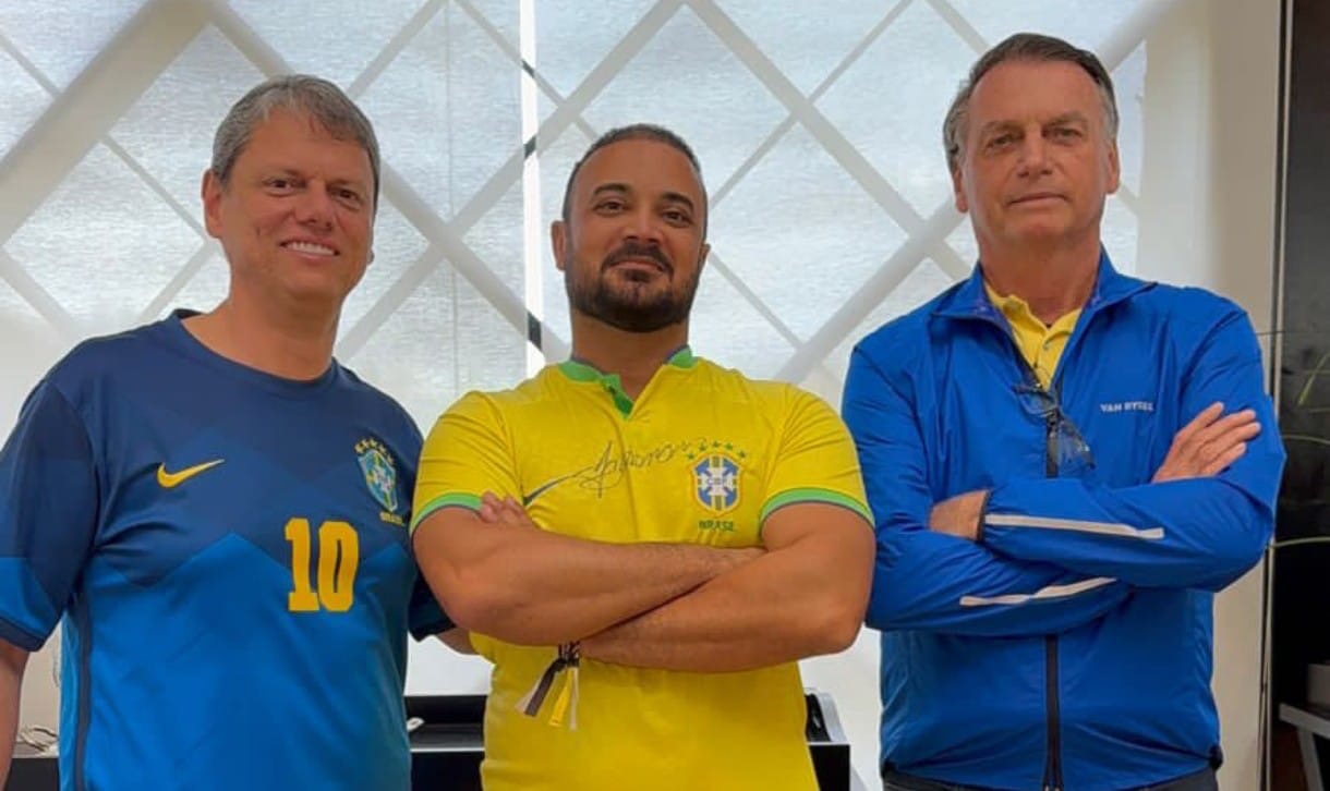 Na Paulista, Capitão Alden se junta a Bolsonaro em ato em defesa da liberdade