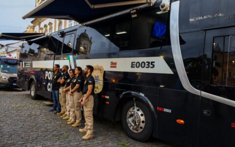 Imagem do post Unidade móvel da Polícia Civil atua no São João do Pelourinho