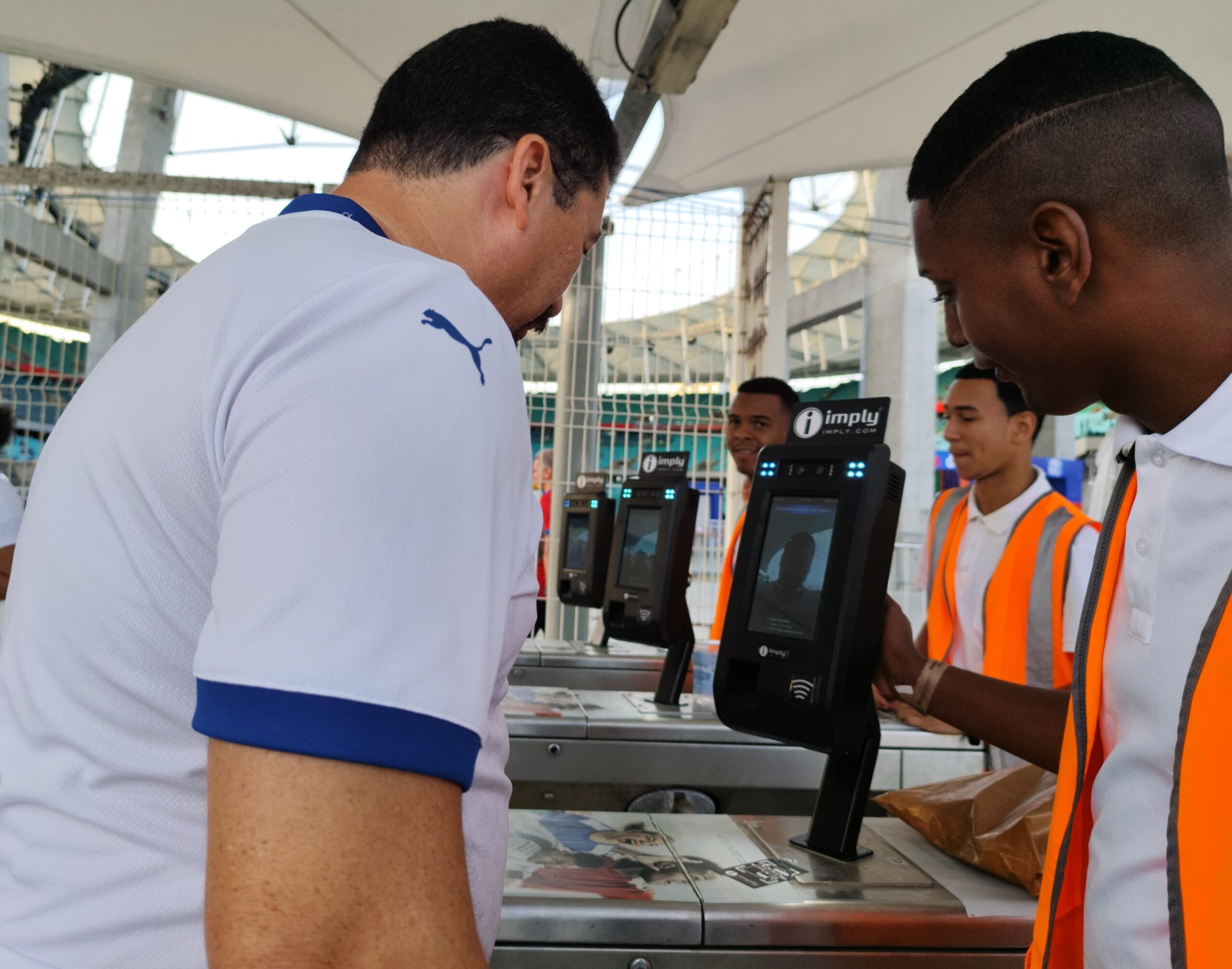 Arena Fonte Nova reforça a obrigatoriedade da biometria facial para acesso aos jogos