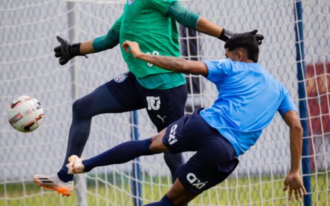 Imagem do post Bahia finaliza preparação visando jogo contra o Confiança