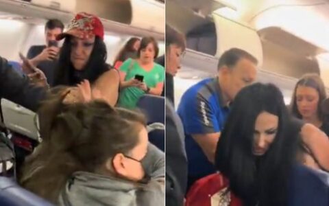 Imagem do post Confusão em avião: Disputa por assento termina em agressão e viraliza na web; veja vídeo