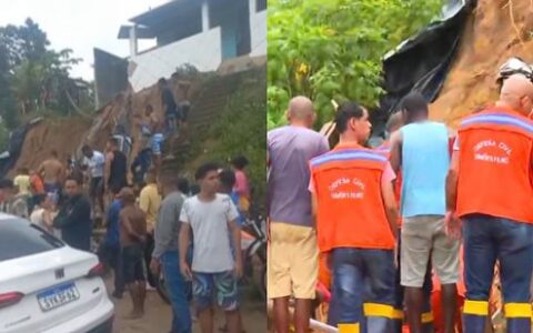 Imagem do post Homem é resgatado de escombros após desabamento de casa em Simões Filho