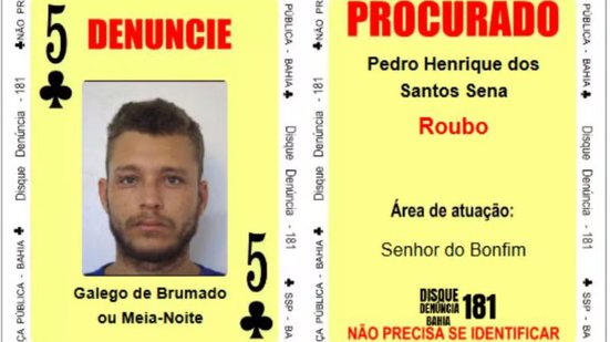 ‘Cinco de paus’ do baralho do crime morre em confronto com a PM em Brumado