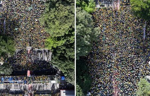 Imagem do post Perdeu força? Ato com Bolsonaro registra menor número de apoiadores na Paulista