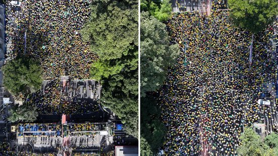 Perdeu força? Ato com Bolsonaro registra menor número de apoiadores na Paulista