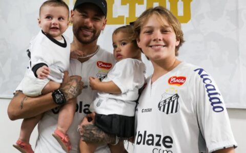Imagem do post Neymar se derrete por filha caçula vestida de caipira e encanta seguidores: “Princesinha linda”