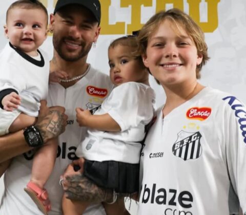 Imagem do post Neymar se derrete por filha caçula vestida de caipira e encanta seguidores: “Princesinha linda”