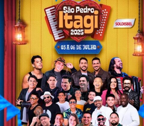 Imagem do post Confirmado: São Pedro de Itagi volta com tudo em 2025 — Veja as atrações