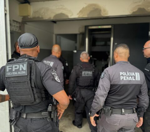 Imagem do post Força Nacional faz vistoria no Conjunto Penal de Eunápolis após ataque ao diretor