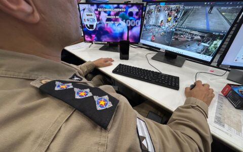 Imagem do post 1.000 foragidos são alcançados pelo Reconhecimento Facial da SSP em 2025