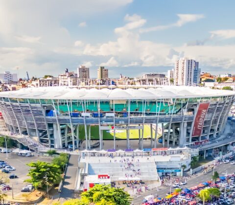 Imagem do post Arena Fonte Nova terá iluminação lilás para conscientização sobre o teste do pezinho