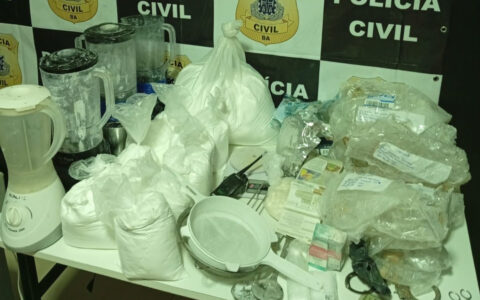 Imagem do post Laboratório de refino de cocaína do BDM é desarticulado durante operação da Polícia Civil