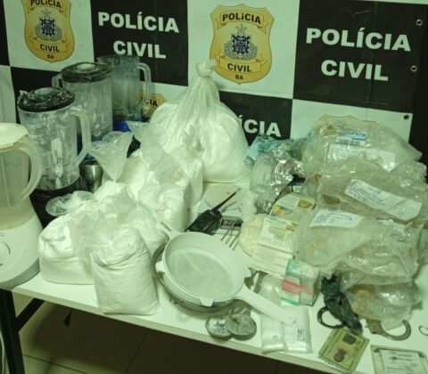 Imagem do post Laboratório de refino de cocaína do BDM é desarticulado durante operação da Polícia Civil