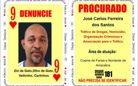 Imagem do post Criminosos do CV que atuam na Bahia estariam se escondendo no Rio de Janeiro