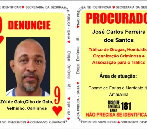 Imagem do post Criminosos do CV que atuam na Bahia estariam se escondendo no Rio de Janeiro