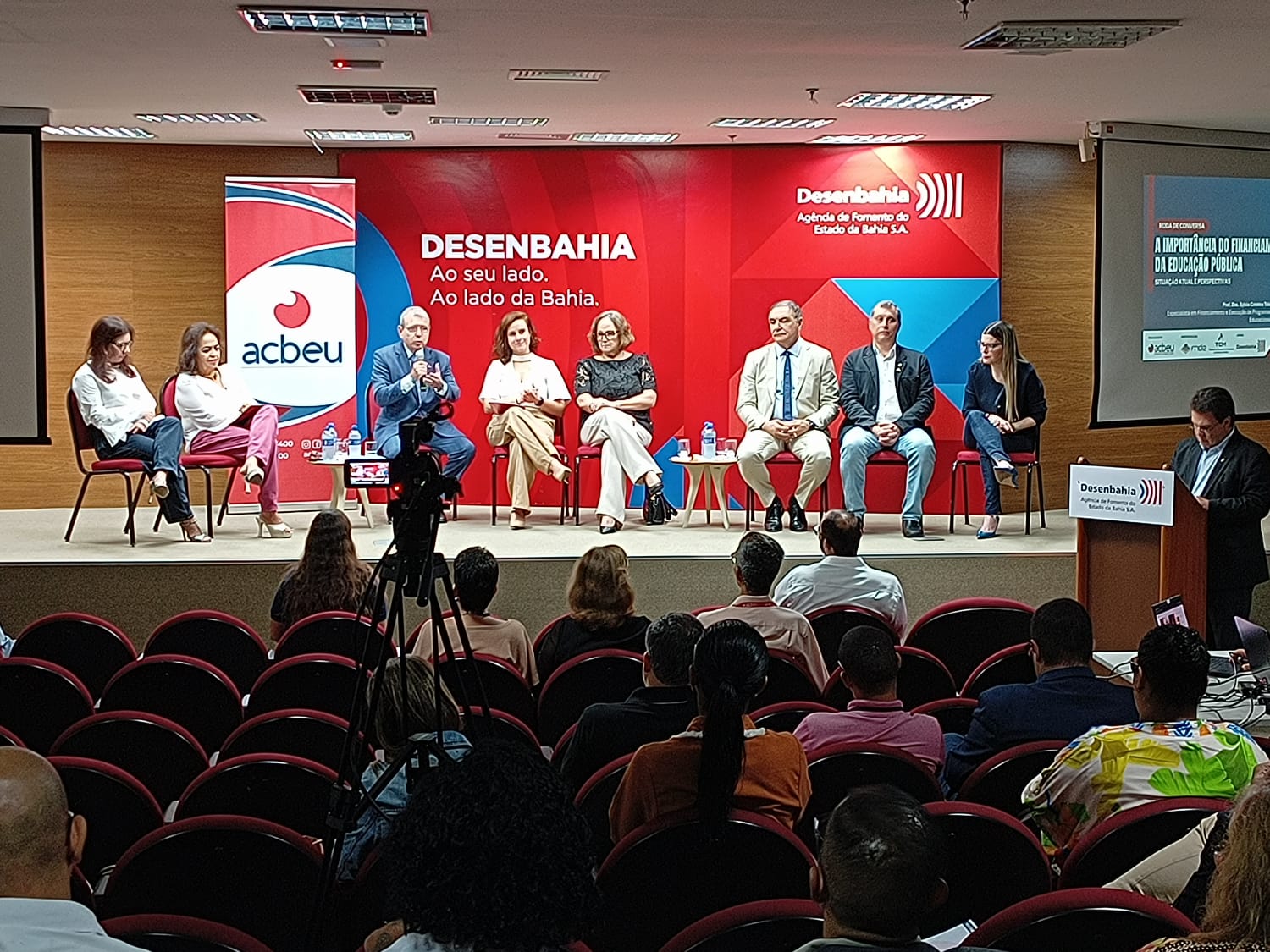ACBEU debate financiamento da educação pública com presença do FNDE e TCM-BA