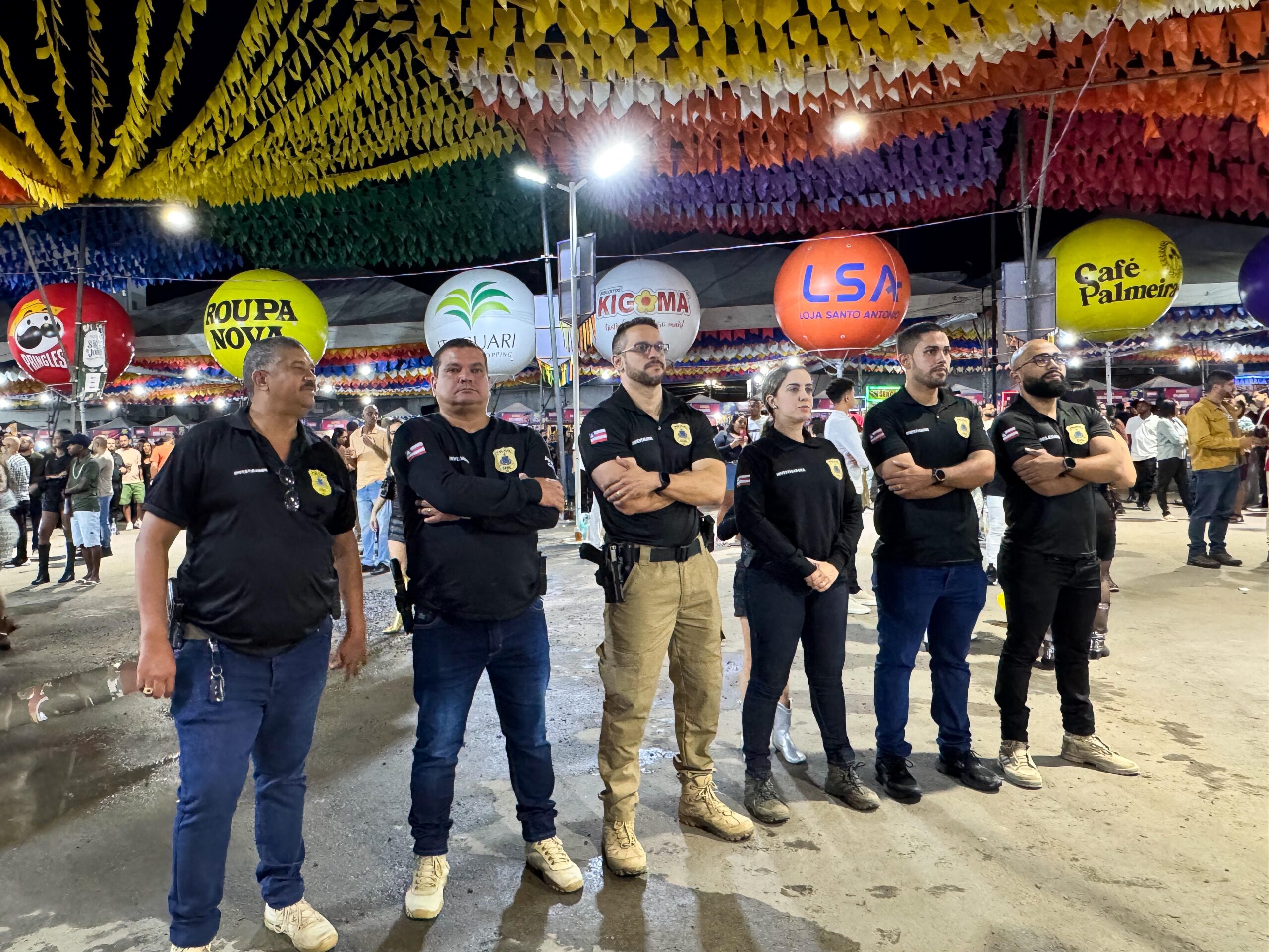 Polícia Civil reforça atuação no São João de Santo Antônio de Jesus com unidade no circuito e Posto SERVIR
