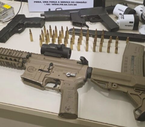 Imagem do post PM apreende armas e câmeras clandestinas em Lauro de Freitas