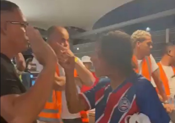 Torcedor símbolo, Binha de São Caetano é barrado e se revolta na Fonte Nova