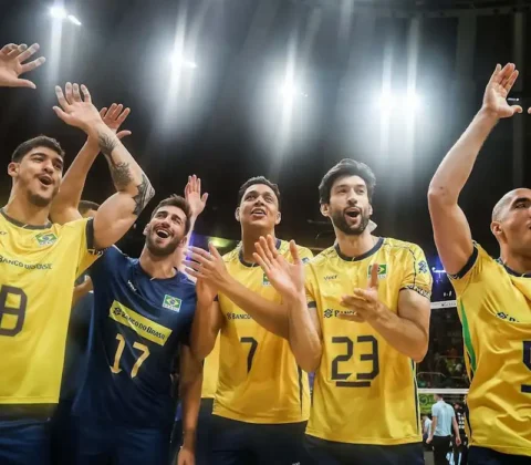 Imagem do post Embalado, Brasil faz 3 a 0 na invicta Eslovênia na Liga das Nações