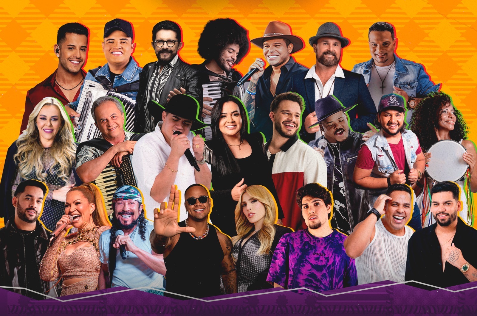 Flávio José, Léo Santana e mais: confira programação completa do Camaforró